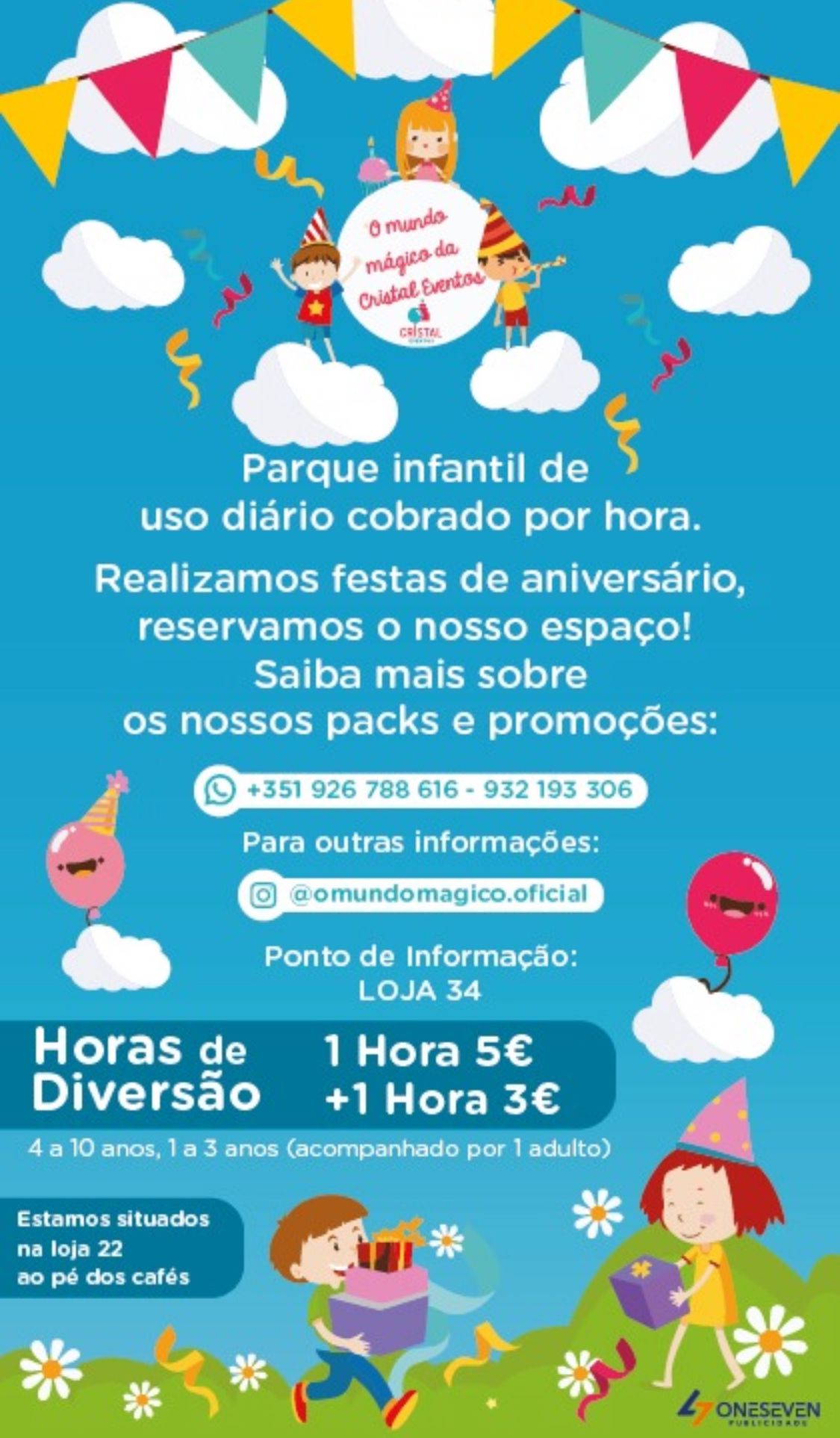 Preços Parque Infantil